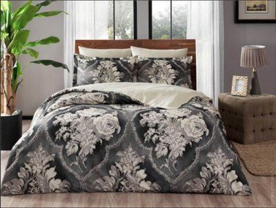 Постільна білизна TAC Digital Meroe Beige p-60262469 фото