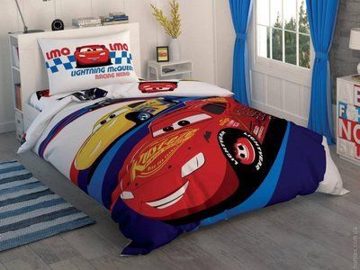 Постільна білизна TAC Disney Cars Race дитяча o60259515 фото