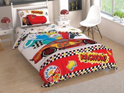 Постільна білизна TAC Disney Cars Kachow дитячий p-60259519 фото