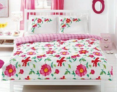 Постільна білизна TAC Selian pink євро mda25238 фото