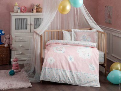 Постельное белье TAC Fairy Pink для малышей o60253406 фото