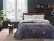Плед TAC Brenna Blue 200x220 см