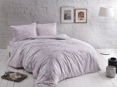 Постільна білизна ТАС Castillo lilac полуторний р-60308223 фото