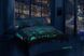 Постельное белье TAC Сатин Glow London gold евро p-78246 фото 1