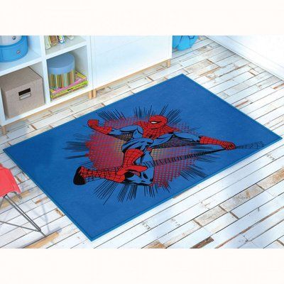 Килимок для дитячої Tac Disney Spiderman web 80x120 см p-71306484 фото