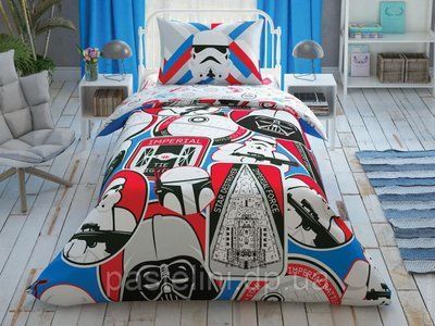 Постільна білизна TAC Disney Star Wars Galactic mission дитячий p-60255737 фото