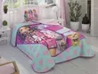 Покрывало TAC Disney Barbie Extra Today 160x220 см с наволочкой