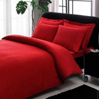 Постельное белье ТАС Premium Basic Stripe kirmizi. p-60117196 фото