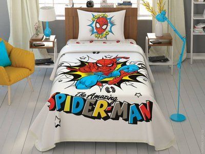 Постельное белье с пике TAC Spiderman S.Hero детское p-60272103 фото
