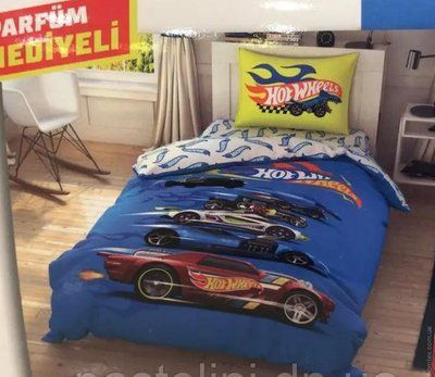 Постільна білизна TAC Hot Wheels Speed дитяча p-60276980 фото