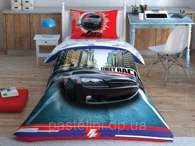 Постільна білизна TAC Disney Fast and Furious дитяча p-60257971 фото