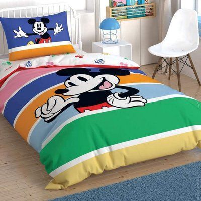 Постільна білизна TAC Mickey Mouse Rainbow дитячий p-60285226 фото
