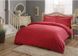 Постільна білизна TAC Basic Red Сатин євро р-60179215 фото 1