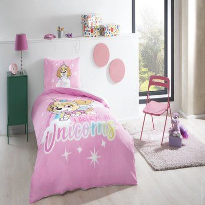 Постільна білизна TAC Paw Patrol skye Glitter дитячий p-60288270 фото