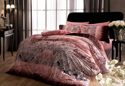 Постельное белье TAC Digital Chanelle pembe полуторное o60609569 фото