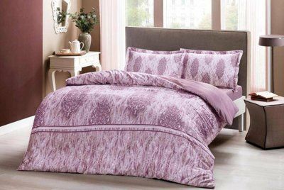 Постільна білизна TAC Elise pink євро o60192229 фото