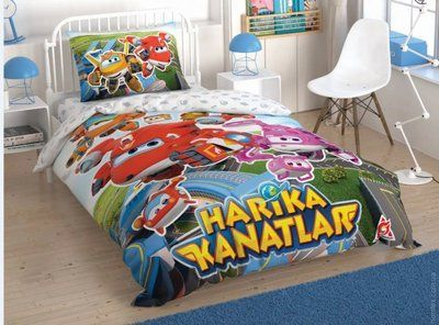 Постільна білизна TAC Disney Harika super team дитяча p-60282881 фото